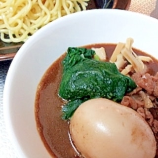 市販のつけ麺でちょっと贅沢に☆